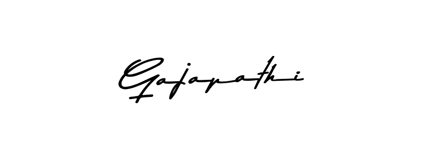 Design your own signature with our free online signature maker. With this signature software, you can create a handwritten (Asem Kandis PERSONAL USE) signature for name Gajapathi. Gajapathi signature style 9 images and pictures png