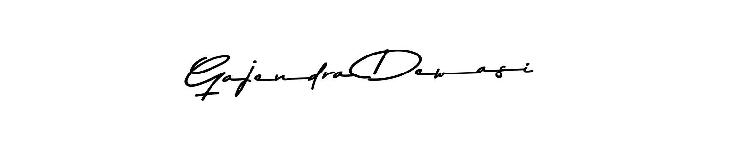 How to make Gajendra Dewasi signature? Asem Kandis PERSONAL USE is a professional autograph style. Create handwritten signature for Gajendra Dewasi name. Gajendra Dewasi signature style 9 images and pictures png