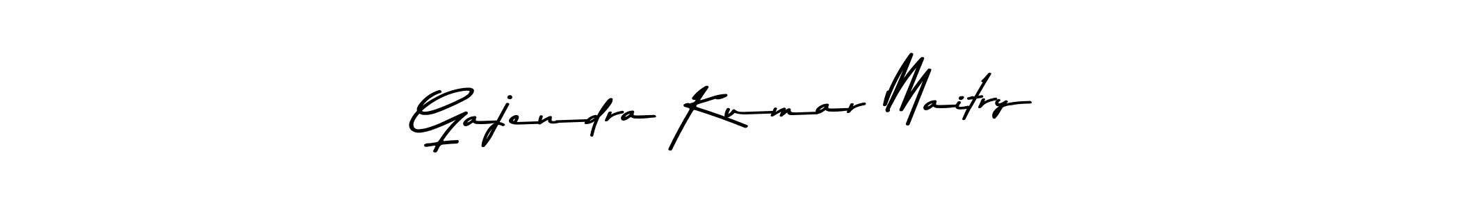 You should practise on your own different ways (Asem Kandis PERSONAL USE) to write your name (Gajendra Kumar Maitry) in signature. don't let someone else do it for you. Gajendra Kumar Maitry signature style 9 images and pictures png