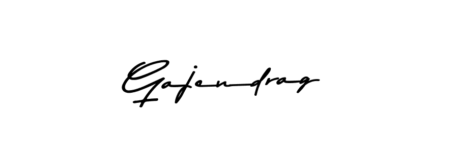 Use a signature maker to create a handwritten signature online. With this signature software, you can design (Asem Kandis PERSONAL USE) your own signature for name Gajendrag. Gajendrag signature style 9 images and pictures png