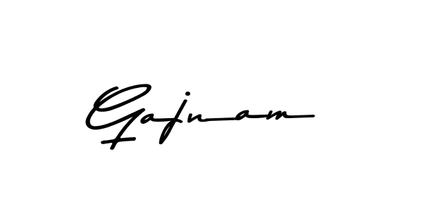 Also we have Gajnam name is the best signature style. Create professional handwritten signature collection using Asem Kandis PERSONAL USE autograph style. Gajnam signature style 9 images and pictures png