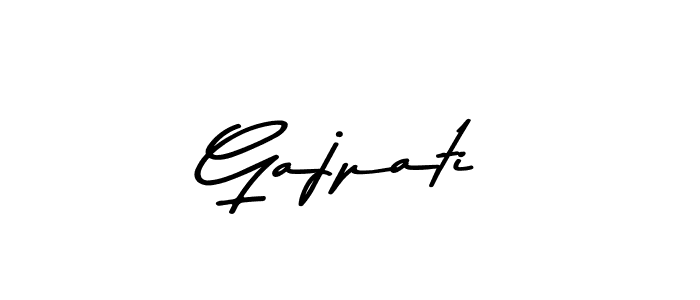 Use a signature maker to create a handwritten signature online. With this signature software, you can design (Asem Kandis PERSONAL USE) your own signature for name Gajpati. Gajpati signature style 9 images and pictures png