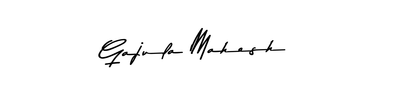 Gajula Mahesh stylish signature style. Best Handwritten Sign (Asem Kandis PERSONAL USE) for my name. Handwritten Signature Collection Ideas for my name Gajula Mahesh. Gajula Mahesh signature style 9 images and pictures png