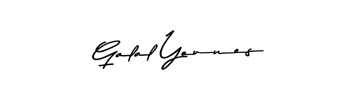 Also You can easily find your signature by using the search form. We will create Galal Younes name handwritten signature images for you free of cost using Asem Kandis PERSONAL USE sign style. Galal Younes signature style 9 images and pictures png