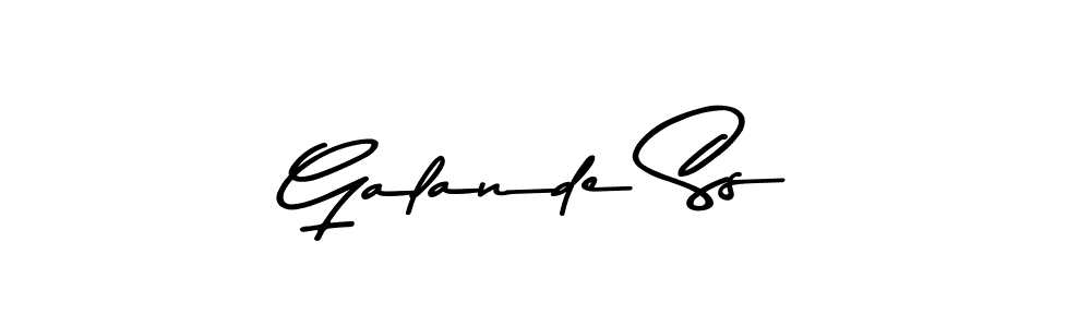 Also we have Galande Ss name is the best signature style. Create professional handwritten signature collection using Asem Kandis PERSONAL USE autograph style. Galande Ss signature style 9 images and pictures png