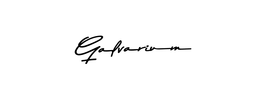 How to make Galvarium name signature. Use Asem Kandis PERSONAL USE style for creating short signs online. This is the latest handwritten sign. Galvarium signature style 9 images and pictures png