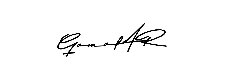Similarly Asem Kandis PERSONAL USE is the best handwritten signature design. Signature creator online .You can use it as an online autograph creator for name Gamal A R. Gamal A R signature style 9 images and pictures png