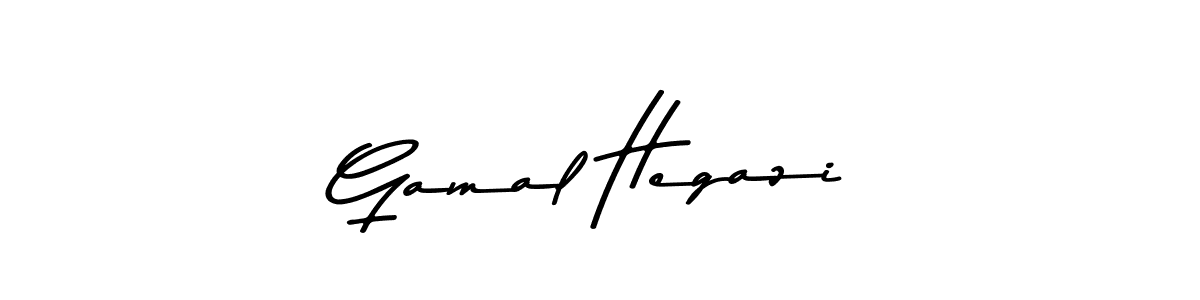Create a beautiful signature design for name Gamal Hegazi. With this signature (Asem Kandis PERSONAL USE) fonts, you can make a handwritten signature for free. Gamal Hegazi signature style 9 images and pictures png