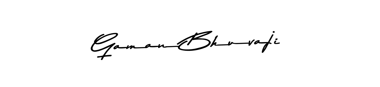 This is the best signature style for the Gaman Bhuvaji name. Also you like these signature font (Asem Kandis PERSONAL USE). Mix name signature. Gaman Bhuvaji signature style 9 images and pictures png