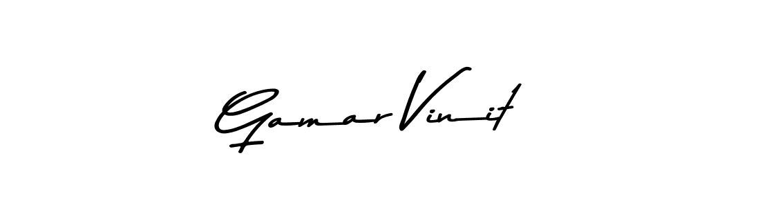 Once you've used our free online signature maker to create your best signature Asem Kandis PERSONAL USE style, it's time to enjoy all of the benefits that Gamar Vinit name signing documents. Gamar Vinit signature style 9 images and pictures png