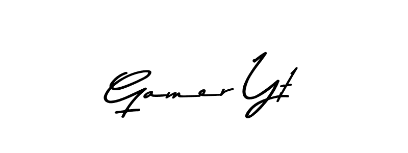 This is the best signature style for the Gamer Yt name. Also you like these signature font (Asem Kandis PERSONAL USE). Mix name signature. Gamer Yt signature style 9 images and pictures png