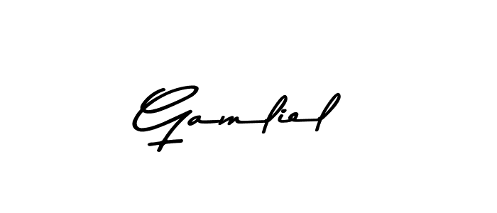 Also You can easily find your signature by using the search form. We will create Gamliel name handwritten signature images for you free of cost using Asem Kandis PERSONAL USE sign style. Gamliel signature style 9 images and pictures png