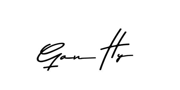 This is the best signature style for the Gan Hy name. Also you like these signature font (Asem Kandis PERSONAL USE). Mix name signature. Gan Hy signature style 9 images and pictures png