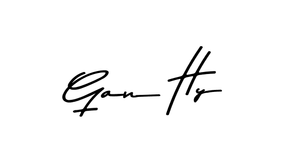 This is the best signature style for the Gan Hy name. Also you like these signature font (Asem Kandis PERSONAL USE). Mix name signature. Gan Hy signature style 9 images and pictures png