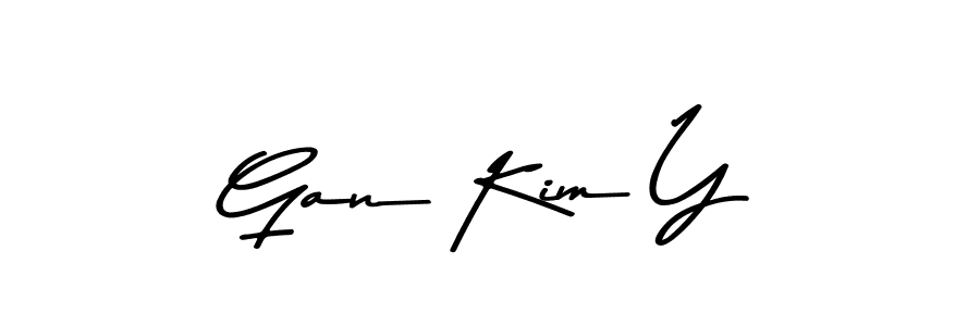 Similarly Asem Kandis PERSONAL USE is the best handwritten signature design. Signature creator online .You can use it as an online autograph creator for name Gan Kim Y. Gan Kim Y signature style 9 images and pictures png