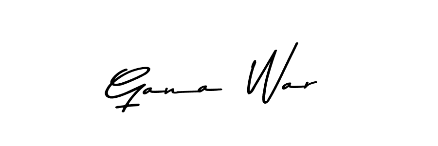 Make a beautiful signature design for name Gana  War. Use this online signature maker to create a handwritten signature for free. Gana  War signature style 9 images and pictures png