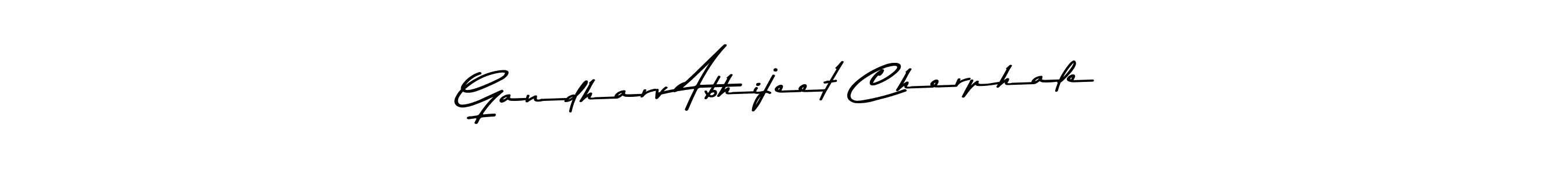 It looks lik you need a new signature style for name Gandharv Abhijeet Cherphale. Design unique handwritten (Asem Kandis PERSONAL USE) signature with our free signature maker in just a few clicks. Gandharv Abhijeet Cherphale signature style 9 images and pictures png