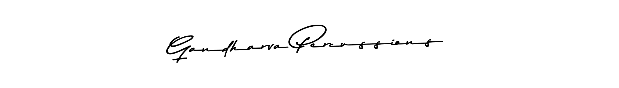 Make a beautiful signature design for name Gandharva Percussions. With this signature (Asem Kandis PERSONAL USE) style, you can create a handwritten signature for free. Gandharva Percussions signature style 9 images and pictures png