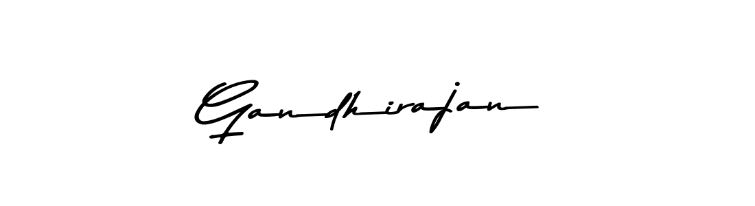 Gandhirajan stylish signature style. Best Handwritten Sign (Asem Kandis PERSONAL USE) for my name. Handwritten Signature Collection Ideas for my name Gandhirajan. Gandhirajan signature style 9 images and pictures png