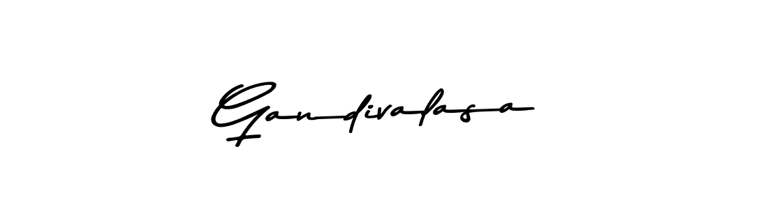 Create a beautiful signature design for name Gandivalasa. With this signature (Asem Kandis PERSONAL USE) fonts, you can make a handwritten signature for free. Gandivalasa signature style 9 images and pictures png