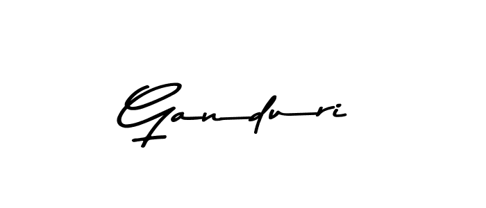 How to Draw Ganduri signature style? Asem Kandis PERSONAL USE is a latest design signature styles for name Ganduri. Ganduri signature style 9 images and pictures png