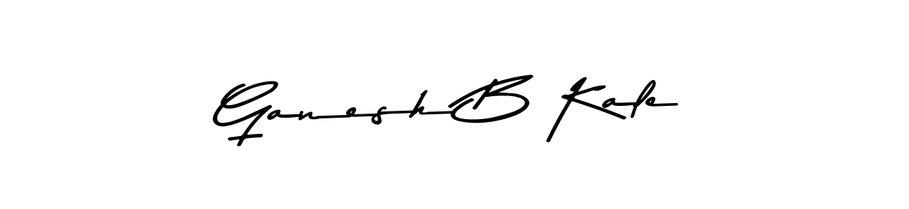 Create a beautiful signature design for name Ganesh B Kale. With this signature (Asem Kandis PERSONAL USE) fonts, you can make a handwritten signature for free. Ganesh B Kale signature style 9 images and pictures png