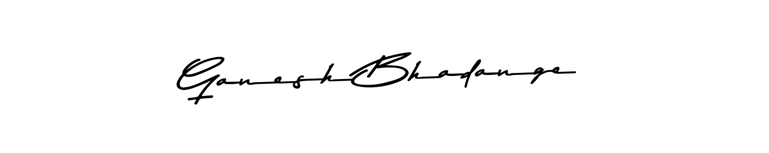 Similarly Asem Kandis PERSONAL USE is the best handwritten signature design. Signature creator online .You can use it as an online autograph creator for name Ganesh Bhadange. Ganesh Bhadange signature style 9 images and pictures png