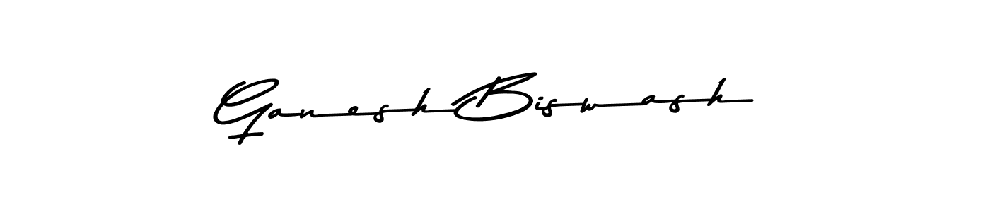 The best way (Asem Kandis PERSONAL USE) to make a short signature is to pick only two or three words in your name. The name Ganesh Biswash include a total of six letters. For converting this name. Ganesh Biswash signature style 9 images and pictures png