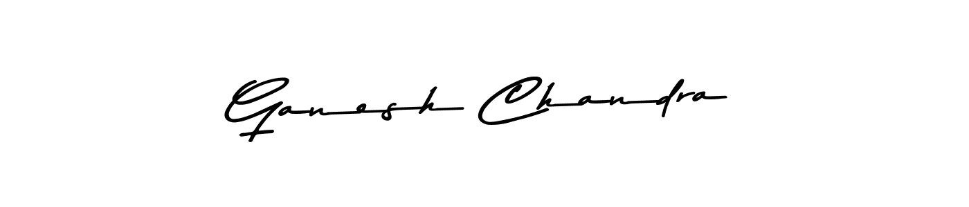 Design your own signature with our free online signature maker. With this signature software, you can create a handwritten (Asem Kandis PERSONAL USE) signature for name Ganesh Chandra. Ganesh Chandra signature style 9 images and pictures png