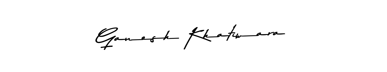 Use a signature maker to create a handwritten signature online. With this signature software, you can design (Asem Kandis PERSONAL USE) your own signature for name Ganesh Khatiwara. Ganesh Khatiwara signature style 9 images and pictures png
