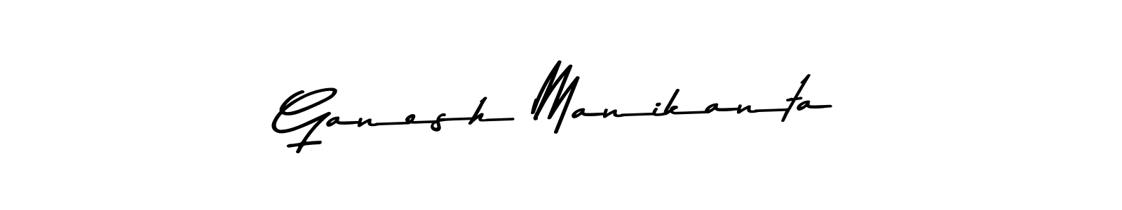 Similarly Asem Kandis PERSONAL USE is the best handwritten signature design. Signature creator online .You can use it as an online autograph creator for name Ganesh Manikanta. Ganesh Manikanta signature style 9 images and pictures png