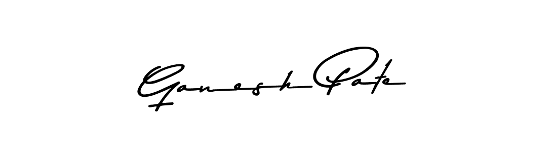 Asem Kandis PERSONAL USE is a professional signature style that is perfect for those who want to add a touch of class to their signature. It is also a great choice for those who want to make their signature more unique. Get Ganesh Pate name to fancy signature for free. Ganesh Pate signature style 9 images and pictures png