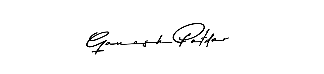 Also You can easily find your signature by using the search form. We will create Ganesh Potdar name handwritten signature images for you free of cost using Asem Kandis PERSONAL USE sign style. Ganesh Potdar signature style 9 images and pictures png