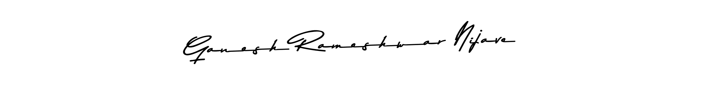 Also You can easily find your signature by using the search form. We will create Ganesh Rameshwar Nijave name handwritten signature images for you free of cost using Asem Kandis PERSONAL USE sign style. Ganesh Rameshwar Nijave signature style 9 images and pictures png