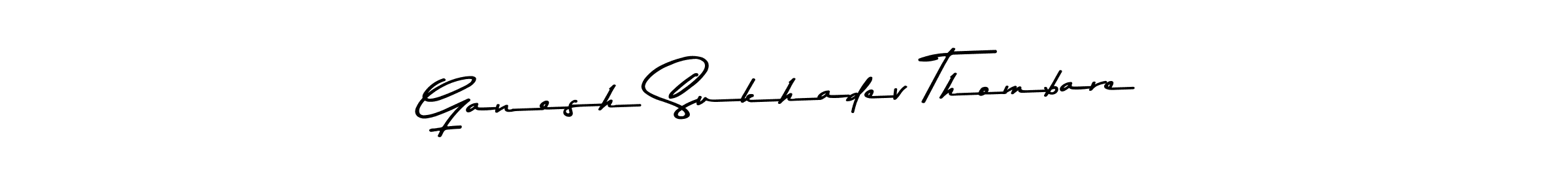 Ganesh Sukhadev Thombare stylish signature style. Best Handwritten Sign (Asem Kandis PERSONAL USE) for my name. Handwritten Signature Collection Ideas for my name Ganesh Sukhadev Thombare. Ganesh Sukhadev Thombare signature style 9 images and pictures png