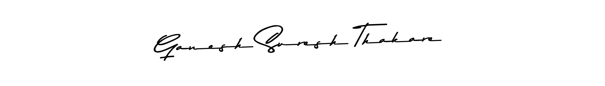 Make a beautiful signature design for name Ganesh Suresh Thakare. With this signature (Asem Kandis PERSONAL USE) style, you can create a handwritten signature for free. Ganesh Suresh Thakare signature style 9 images and pictures png