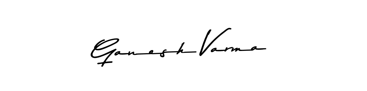 How to make Ganesh Varma signature? Asem Kandis PERSONAL USE is a professional autograph style. Create handwritten signature for Ganesh Varma name. Ganesh Varma signature style 9 images and pictures png