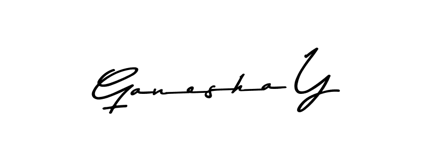 It looks lik you need a new signature style for name Ganesha Y. Design unique handwritten (Asem Kandis PERSONAL USE) signature with our free signature maker in just a few clicks. Ganesha Y signature style 9 images and pictures png
