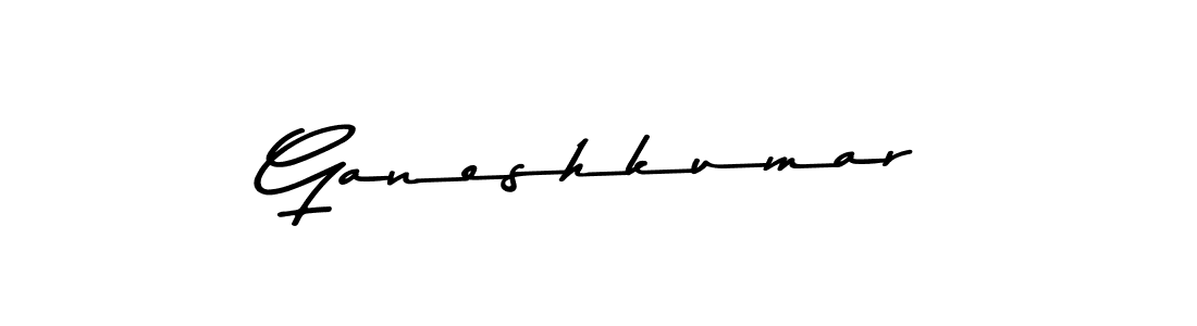 Use a signature maker to create a handwritten signature online. With this signature software, you can design (Asem Kandis PERSONAL USE) your own signature for name Ganeshkumar. Ganeshkumar signature style 9 images and pictures png