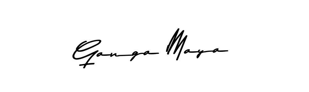 Best and Professional Signature Style for Ganga Maya. Asem Kandis PERSONAL USE Best Signature Style Collection. Ganga Maya signature style 9 images and pictures png