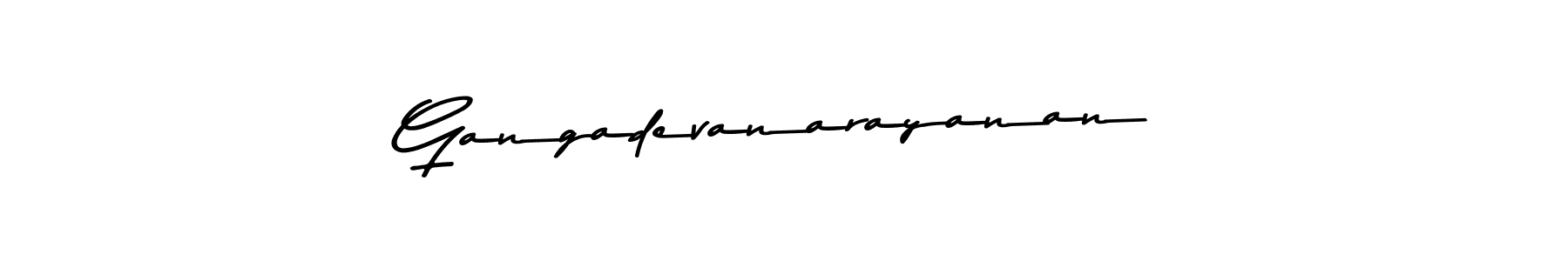 Create a beautiful signature design for name Gangadevanarayanan. With this signature (Asem Kandis PERSONAL USE) fonts, you can make a handwritten signature for free. Gangadevanarayanan signature style 9 images and pictures png