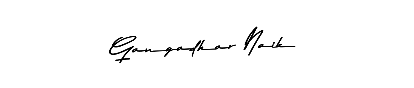 How to make Gangadhar Naik signature? Asem Kandis PERSONAL USE is a professional autograph style. Create handwritten signature for Gangadhar Naik name. Gangadhar Naik signature style 9 images and pictures png