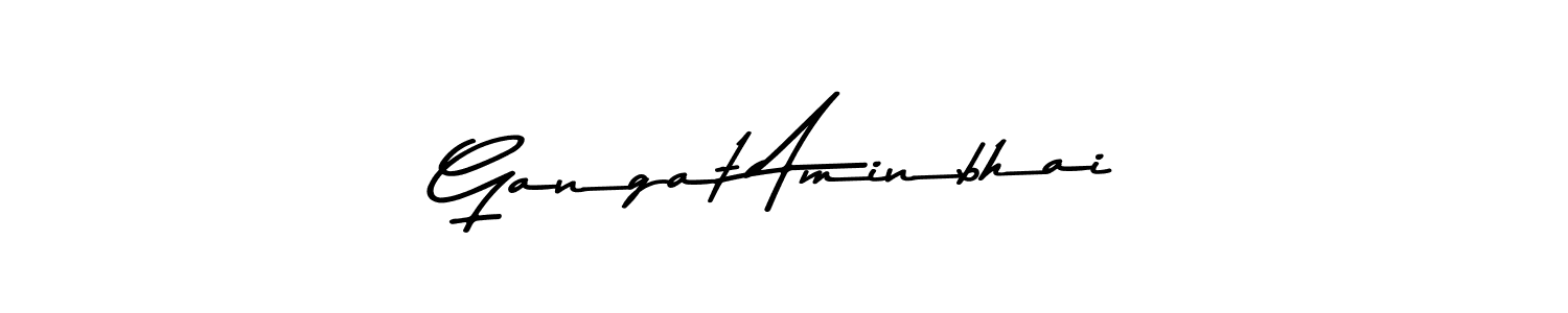 Similarly Asem Kandis PERSONAL USE is the best handwritten signature design. Signature creator online .You can use it as an online autograph creator for name Gangat Aminbhai. Gangat Aminbhai signature style 9 images and pictures png