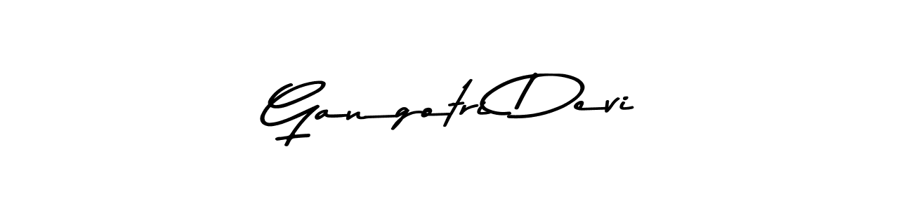 You should practise on your own different ways (Asem Kandis PERSONAL USE) to write your name (Gangotri Devi) in signature. don't let someone else do it for you. Gangotri Devi signature style 9 images and pictures png