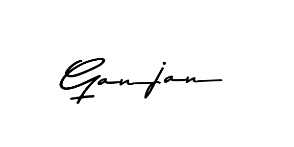 How to make Ganjan signature? Asem Kandis PERSONAL USE is a professional autograph style. Create handwritten signature for Ganjan name. Ganjan signature style 9 images and pictures png