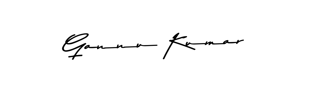 Also we have Gannu Kumar name is the best signature style. Create professional handwritten signature collection using Asem Kandis PERSONAL USE autograph style. Gannu Kumar signature style 9 images and pictures png