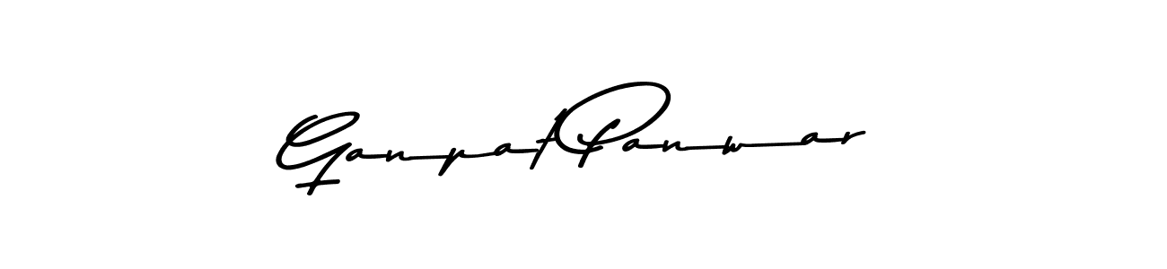How to make Ganpat Panwar signature? Asem Kandis PERSONAL USE is a professional autograph style. Create handwritten signature for Ganpat Panwar name. Ganpat Panwar signature style 9 images and pictures png