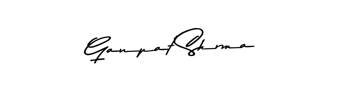 You can use this online signature creator to create a handwritten signature for the name Ganpat Shrma. This is the best online autograph maker. Ganpat Shrma signature style 9 images and pictures png