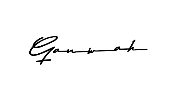 You should practise on your own different ways (Asem Kandis PERSONAL USE) to write your name (Ganwah) in signature. don't let someone else do it for you. Ganwah signature style 9 images and pictures png
