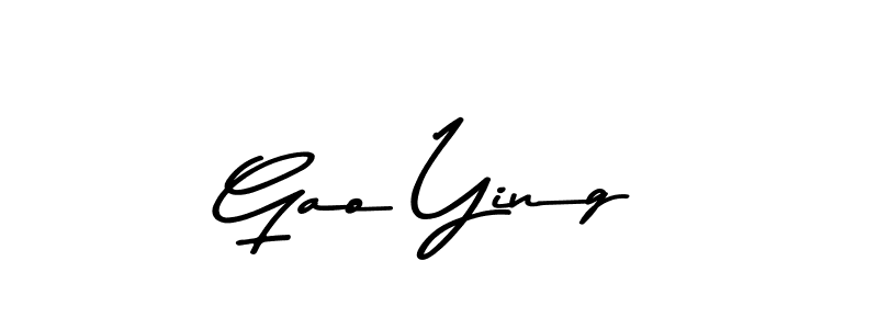 It looks lik you need a new signature style for name Gao Ying. Design unique handwritten (Asem Kandis PERSONAL USE) signature with our free signature maker in just a few clicks. Gao Ying signature style 9 images and pictures png